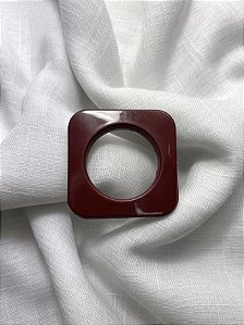 Ilhós Quadrado Mogno - 19mm