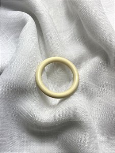 Argola Plástica Marfim - 19mm