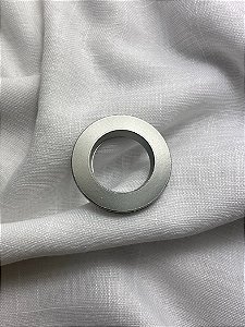 Ilhós Redondo Aço Escovado - 19mm