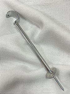 Suporte Médio Alongado Cromado - 19mm