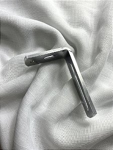 Suporte L Simples Cromado - 19mm