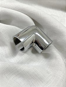 Cotovelo Vazado Cromado - 28mm