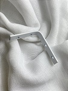 Suporte L Simples Branco- 19mm