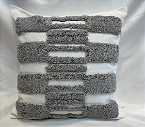 Capa de Almofada Relevo - Trama Nobre