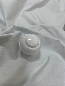 Ponteira Bola Oca Branco - 19mm