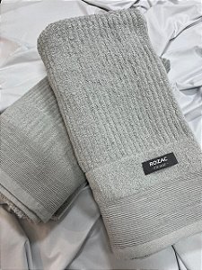 Toalha de Banho Média Cinza Urbano / 1,60 x 0,76