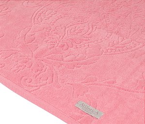 Toalha de Banho Amalfi Rosa Flamingo / 1,45 x 0,75