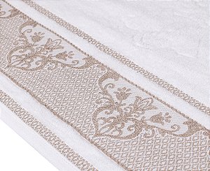 Toalha de Banho Imperial Off-Withe / 1,40 x 0,75