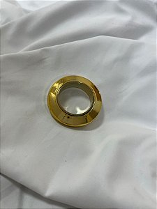 Ilhós Redondo Dourado para Cortina - 19mm