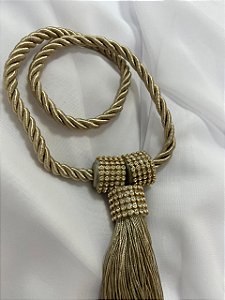 Abraçadeira Infinity c/ Imã e Franja Fendi