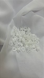 Terminal Trava Para Trilho Suíço Max Cortina Branco - Unidade