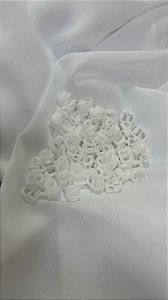 Deslizante Click Maxi Pra Cortina De Trilho Suíço Branco