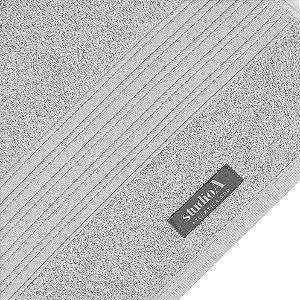 Toalha de Banho Amaré Cinza Lunar / 1,50 x 0,80