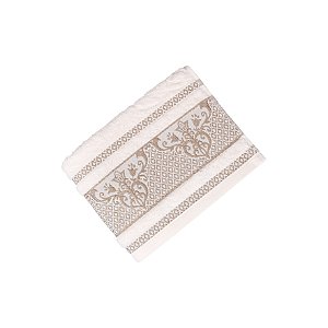 Toalha de Rosto Imperial Off-White / 48x80