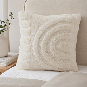 Capa de Almofada Soft Off White 45x45