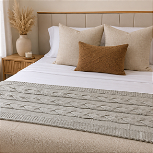 Peseira Modelo Corda - 0,50 x 2,40 Off White