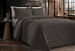 Kit Urban Linen Casal - Chumbo