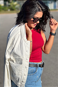 Cropped Duda cereja