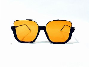 Óculos Solar Oversized London Laranja