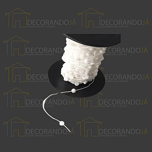 Cordão Limitador Wave 6,7X6,7 - para Cortinas Wave- Rolo com 50 metros