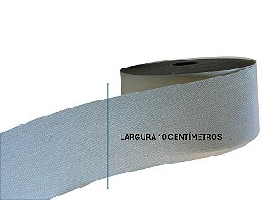 ENTRETELA PLÁSTICA POLIETILENO - 10 CM - BEGE - ROLO C/ 50 ML