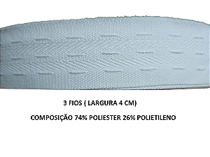FRANZIDOR 3 FIOS POLIPROPILENO - ROLO C/ 50 ML