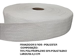 FRANZIDOR 5 FIOS POLIPROPILENO - ROLO C/ 50 ML