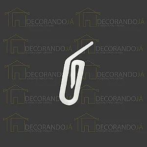 GANCHO  PARA DESLIZANTE DE CORTINA WAVE- (TIPO HOSPITALAR) - BRANCO - 100 UNIDADES