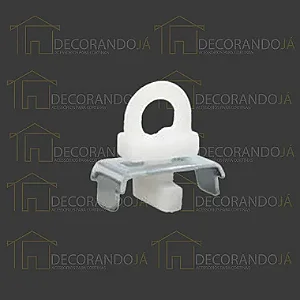 TERMINAL MAXI PRESSÃO METAL - BRANCO - 500 UNIDADES