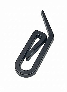 GANCHO DESLIZANTE - WAVE - PRETO - 1.000 UNIDADES