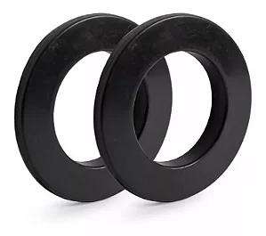 ILHOS REDONDO 28MM PRETO - COM 100 UNIDADES