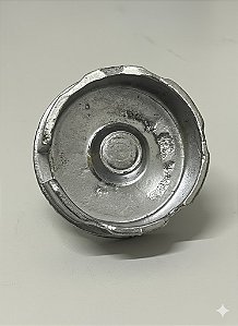 BUCHA D80 ALUMINIO COM PINO - 1 UNIDADE