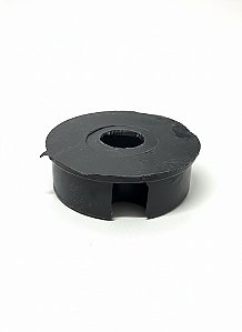 BUCHA D60 PLÁSTICA COM FURO - 4 UNIDADES