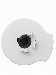 Kit Comando para Persiana/ Cortina Rolo - 38 C/ REDUÇÃO - Linha PREMIUM - Cor BRANCO - PACOTE COM 100 UNIDADE