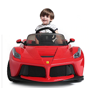 Carro elétrico infantil Ferrari 12v