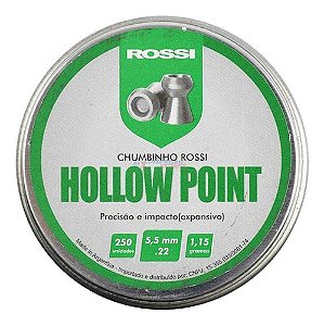 CHUMBINHO ROSSI HOLLOW POINT 5,5MM (250 UN)