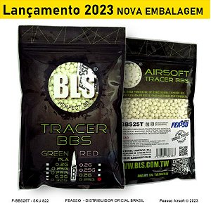 BLS Perfect BBS 0,25g TRACER 6mm C/2000 und (500g)