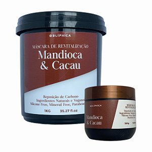 Máscara de Revitalização Mandioca & Cacau