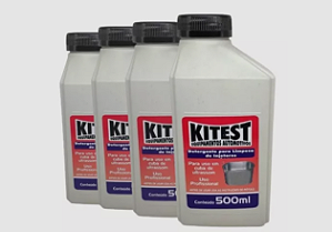 Detergente Limpeza Injetores 500ml 4 Unidades - Kitest