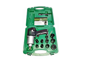 Kit Chave De Impacto Pneumática Com Soquete 1/2 14pçs 78kgf