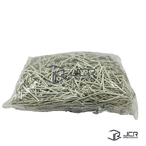 Fecho Plástico Branco 8 cm com 1 Kg