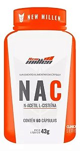 Nac (n-acetil L-cisteína) 60 Cápsulas - New Millen