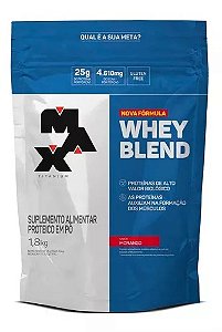 Whey Blend Protein 1,8 Kg Refil - Max Titanium