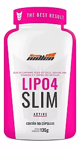 Lipo 4 Slim Active 90 Cápsulas - New Millen