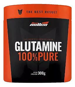L-glutamine 100% Pure 300g New Millen Sabor Without flavor