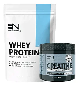 Whey Protein 900g + Creatina Pura - 300g - Empire Nutrition