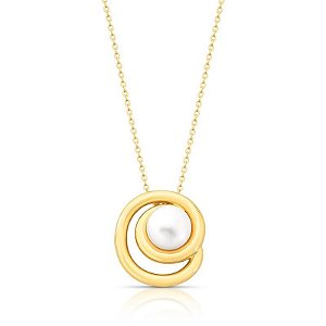 Colar pérola shell