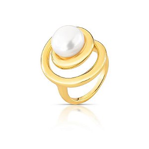 Anel Pérola Shell