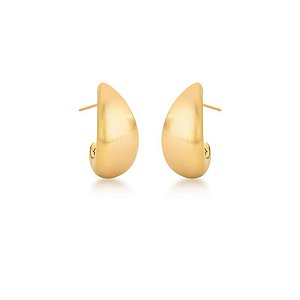 Argola Lisa Acetinada