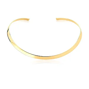 Gargantilha Curva e Lisa